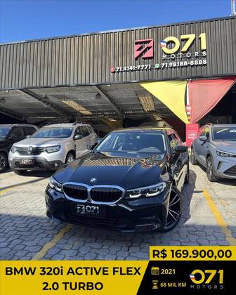 BMW 320i 2.0 16V TURBO FLEX SPORT GP AUTOMÁTICO